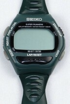 SEIKO SUPER RUNNERS グリーン系 S650-4000 動作未確認 スーパーランナーズ_画像5