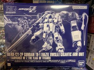 HG ヘイズル ギガンティック アーム ユニット装備 ADVANCE OF Z アウスラ 未組立 プレバン バンダイ