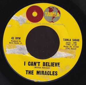 The Miracles - You Gotta Pay Some Dues / I Can't Believe (A) SF-GA466