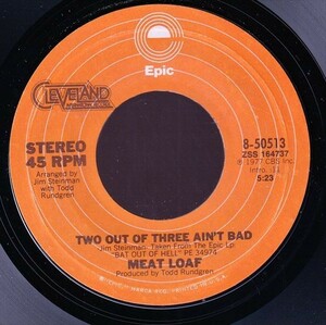 Meat Loaf - Two Out Of Three Ain't Bad / For Crying Out Loud (A) RP-GB188