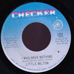 Little Milton - At The Dark End Of The Street / I Who Have Nothing (A) SF-GB375