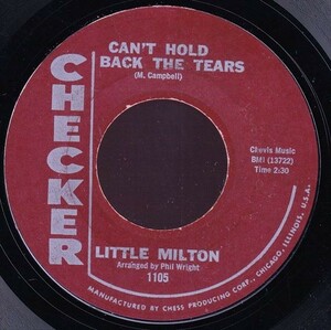 Little Milton - We're Gonna Make It / Can't Hold Back The Tears (B) SF-GB416