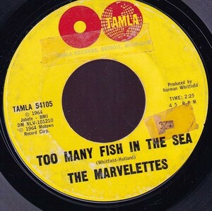 The Marvelettes - Two Many Fish In The Sea / A Need For Love (A) SF-GB304