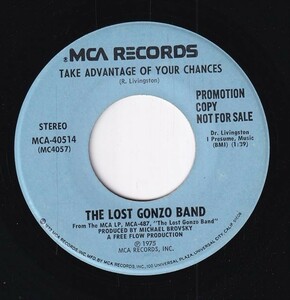 The Lost Gonzo Band - Railroad Man / Take Advantage Of Your Chances (A) SF-CF036