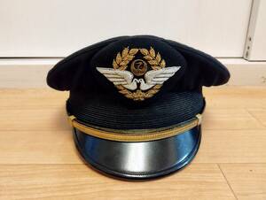 未使用! 日本航空 JAL 日航 副操縦士 副機長 コーパイ コパイ 制帽 帽子（制服）