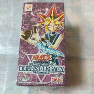 遊戯王 遊戯王OCG BOX デュエリストレガシー　未開封　duelist legacy vol.1 dl1　シュリンク付き
