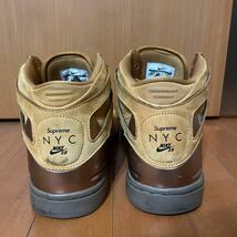 希少『NIKE』×『SUPREME』SB ZOOM AIR 94 HI SUPREME ナイキエスビー シュプリーム スケボー ストリート 10.5 28.5cm_画像4