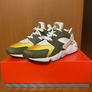 人気『NIKE』 ×『STUSSY』AIR HUARACHE LEコラボスニーカー ナイキ ステューシー エアハラチ ストリート 10.5 28.5cm