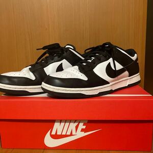 人気『NIKE』DUNK LOW RETRO 「PANDA」 スニーカー ナイキ ダンクロー パンダ ストリート バッシュ10.5 28.5cm