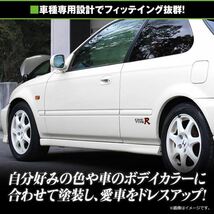 【送料無料】 フロント ドアハンドル ブラック EK4 EK9 シビック 左右セット ドアノブ アウターハンドル_画像3