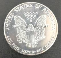 ＃1419A　記念コイン 1ドル銀貨 1987年 アメリカ イーグル リバティ 自由の女神 31.3g_画像2