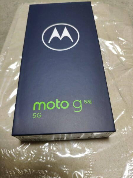 未開封 moto g53j 5G 6.5インチ メモリー8GB ストレージ128GB アークティックシルバー Motorola