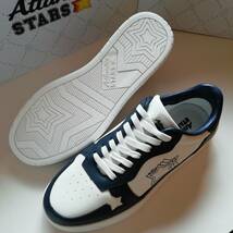 39600円★新品＆正規保証★Atlantic STARS★レザースニーカー白26.5cm★NANTO★箱付き_画像3