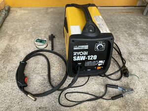 RYOBI SAW-120 ノンガス M IG／MAG兼用半自動溶接機　100V