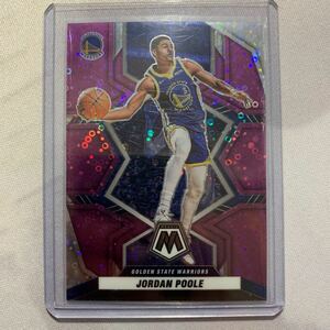 2021-22 NBA Panini Mosaic fast break パープルディスコ Jordan Poole /50