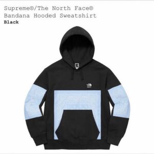 Supreme The North Face Bandana Hooded 黒S