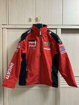 新品 ドゥカティ　Ducati Be Wiser オフィシャル ソフトシェル ジャケット サイズL_画像1