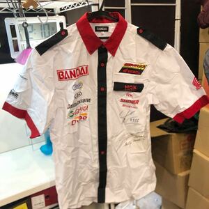 BANDAI HONDA 仮面ライダー555 コラボTシャツ サイン付き