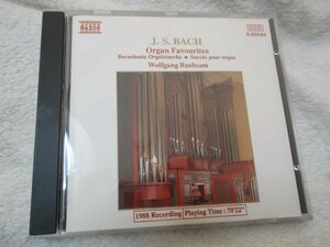 Naxos // バッハ：オルガン名曲集【CD】ヴォルフガング・リュプザム (オルガン)　//BWV 552『聖アン』、590・565・532・548『楔』