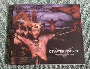 DEVIATED INSTINCT WELCOME TO THE ORGY CD UK 80s HARD CORE PUNK METAL CRUST ハードコア パンク メタル クラスト AMEBIX AXEGRINDER 