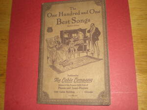 古書 洋書 The Hundred and One Best Songs