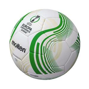 ★molten/モルテン★新品　UEFAヨーロッパカンファレンスリーグ試合球 5号球　サッカーボール 国際公認球 ホワイト グリーン 