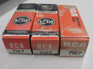 N:7167/RCA の元箱入りの3本セット