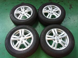 送料無料【DUFACT】6J×15インチ　+53　PCD114.3-5穴☆2020年　BLIZZAK VRX2　195/65R15[冬用]ノア、ヴォクシー、ステップワゴン他！