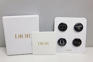 未使用品 クリスチャンディオール Dior ノベルティ ピンバッジ 4個セット