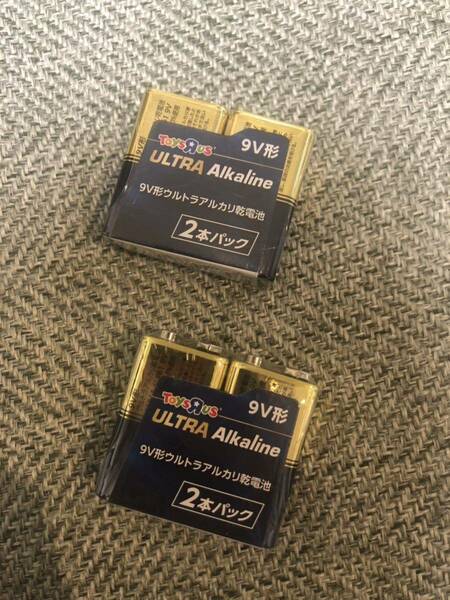 9V形ウルトラアルカリ乾電池 4本セット1604A 6LR61