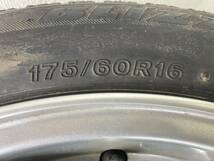 夏斉170 お年玉 福袋 新春 お値打ち ブリヂストン BRIDGESTONE 175/60R16 スタッドレスタイヤ 16インチ 雪道 雪国 タイヤホイールセット_画像6