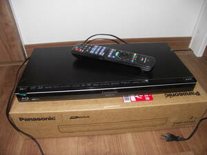 2TB換装 完動品　Panasonic DMR-BWT530 (500GB→2TB換装)２番組同時録画 完動品 リモコン