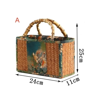 Супер популярные, бамбуковые сумки, сумочки, сумки Nishiki -ry, 5 видов вариантов