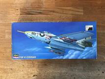 1/72スケール　グラマン　F9F-8 クーガー　アメリカ海軍艦上戦闘機　ハセガワ製　中古_画像1