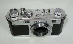 完動 美品 Nikon S ＃6119・・・1952年頃製造 機械機能に問題の無く 綺麗です