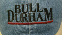 BULL DURHAM TOBACCO 90s VINTAGE CAP デッドストック プロモ デニム キャップ ヴィンテージ USA POLO 販促 アメカジ タバコ 非売品_画像6