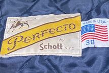 Schott ショット ダブルライダース ライダースジャケット USA スター 牛ラベル_画像4