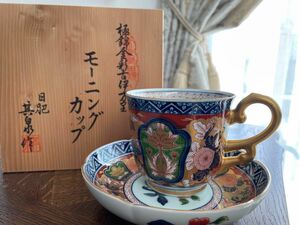 有田焼　古伊万里様式　モーニングカップ　コーヒーカップ