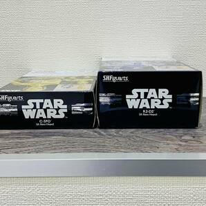 新品未開封 S.H.figuarts R2-D2 & C-3PO A NEW HOPE スター・ウォーズ エピソード4 BANDAI SPIRITS STAR WARS EP4 R2D2 C3POの画像4