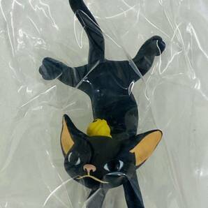 海洋堂 藤城清治 光と影のファンタジー フィギュアコレクション1 ネコ (黒)の画像2