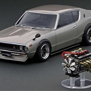 WEB限定 1/18 Nissan Skyline 2000 GT-R (KPGC110) With Engine【IG1847】