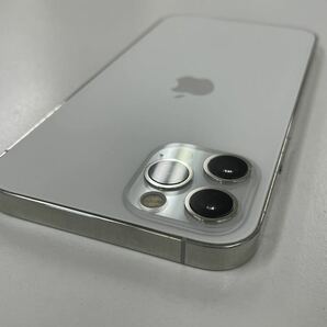 バッテリー新品100％◆SIMフリー 物理デュアルSIM 2枚挿しOK iPhone12Pro 128GB シルバー 中古本体◆送料無料の画像4