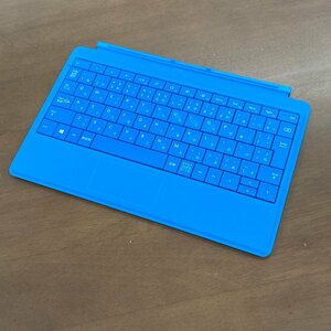 ●簡易確認済み/ジャンク●Microsoft Surface純正タイプカバー Model1561 ブルー系