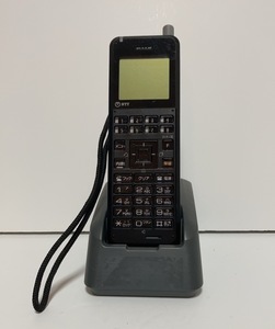 NTTコードレス電話機（充電台付）　 A1-DCL-PS-(1)(K) 　2018年製