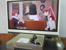 ★☆SONY 高画質DV/ミニDV/S-VHS・整備済保証付WV-DR7動作品 i0134☆★_画像2
