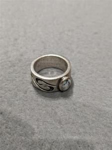 #4572 リング 指輪 17号 カラーストーン シルバー SV 925 アクセサリー 小物 