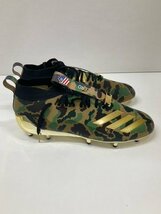 アディダス×APEエイプ　Superbowl CLEATS BAPE　スパイク　27.5cm　F35829　【H23】_画像3