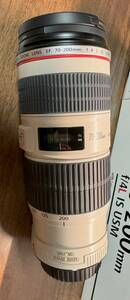 【中古美品】Canon EF70-200mm F4L IS USM EF70-20040LIS