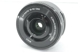 ★訳あり品★ ソニー SONY E PZ 16-50ｍｍ Ｆ3.5-5.6 PZ OSS SELP1650 ブラック ＃9766