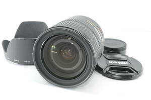 ★特上品★ ニコン NIKON AF-S NIKKOR 24-120ｍｍ Ｆ3.5-5.6 Ｇ ED VR ★前後キャップ フード付き ＃8905